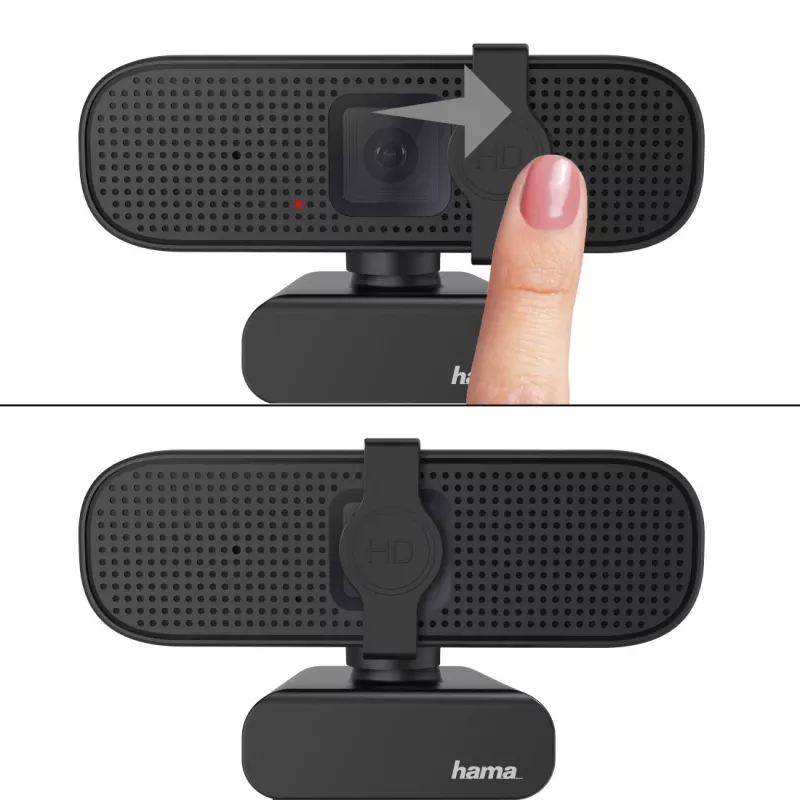 Hama C-400 Webcam 2 MP 1920 x 1080 Pixel USB 2.0 Schwarz