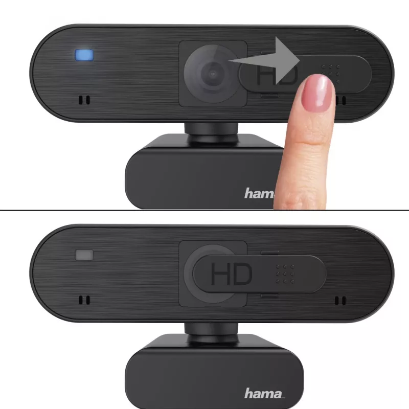 Hama C-600 Pro Webcam 2 MP 1920 x 1080 Pixel USB 2.0 Schwarz