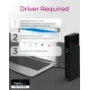 ICY BOX IB-DK2251AC Kabelgebunden USB 3.2 Gen 2 (3.1 Gen 2) Type-A Schwarz