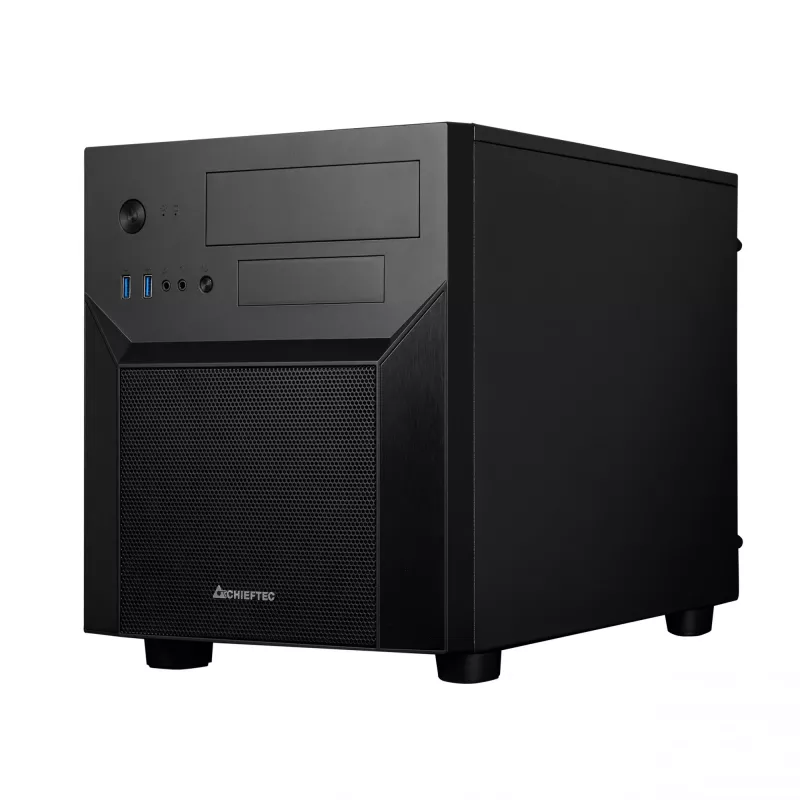 Chieftec CI-02B-OP Computergehäuse Cube Schwarz