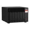 QNAP TS-673A NAS Tower Ryzen Embedded V1500B 8 GB DDR4 0 TB QNAP Turbo System Schwarz