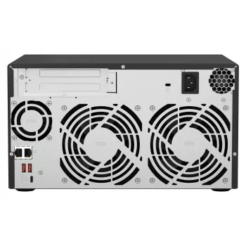 QNAP TS-873A NAS Tower Ryzen Embedded V1500B 8 GB DDR4 0 TB QNAP Turbo System Schwarz