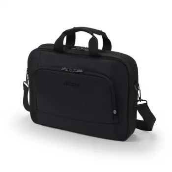 DICOTA Eco Top Traveller Base - 13-14,1 Zoll Notebook-Tasche - Schwarz / 300d RPET Polyester