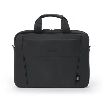 DICOTA Eco schlank Case Base - 13-14.1 Zoll Notebook-Hülle - Schwarz / 300d Rpet Polyester