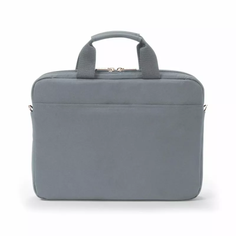 DICOTA Eco schlank Case Base – 13–14,1 Zoll Notebooktasche – Grau / 300d RPET Polyester