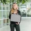 DICOTA Eco schlank Case Base – 13–14,1 Zoll Notebooktasche – Grau / 300d RPET Polyester