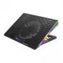 Notebook-Kühlpad ESPERANZA EGC101 — 1 Lüfter 18 cm, 76 cfm, 800 U/min, 5 Höhenpositionen, LCD, USB-betrieben