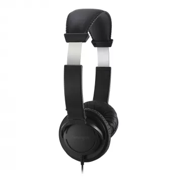 Kensington Classic USB-C Headset mit Mikrofon, kabelgebunden, Telefonate/Musik, Headset, Schwarz