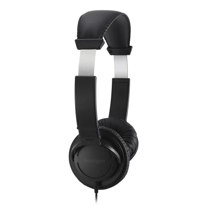 Kensington Classic USB-C Headset mit Mikrofon, kabelgebunden, Telefonate/Musik, Headset, Schwarz