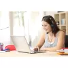 Kensington Classic USB-C Headset mit Mikrofon, kabelgebunden, Telefonate/Musik, Headset, Schwarz