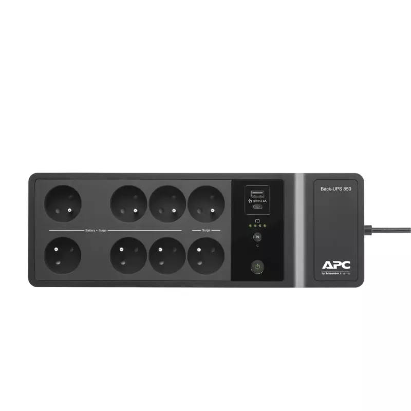 APC BE850G2-FR USV (unterbrechungsfreie Stromversorgung) Standby (Offline) 0,85 kVA 520 W