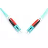 DIGITUS Glasfaser-Patchkabel, LC auf LC Multimode 50/125 µ, Duplex Länge 2m Klasse OM3