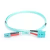 DIGITUS Glasfaser-Patchkabel, LC auf SC Multimode 50/125 µ, Duplex Länge 2 m Klasse OM3