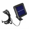 Solar-LED-Außenfluter MACLEAN MCE438, 5 W, 400 lm, IP44, Li-Ion 5,2 V, wandmontiert, weißes Licht, schwarz