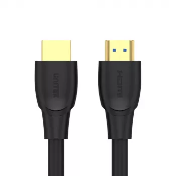 HDMI-Kabel Unitek C11043BK 10 m, HDMI Typ A Stecker–Stecker, HDMI 2.0, 18 Gbit/s, vergoldete Kontakte, schwarz