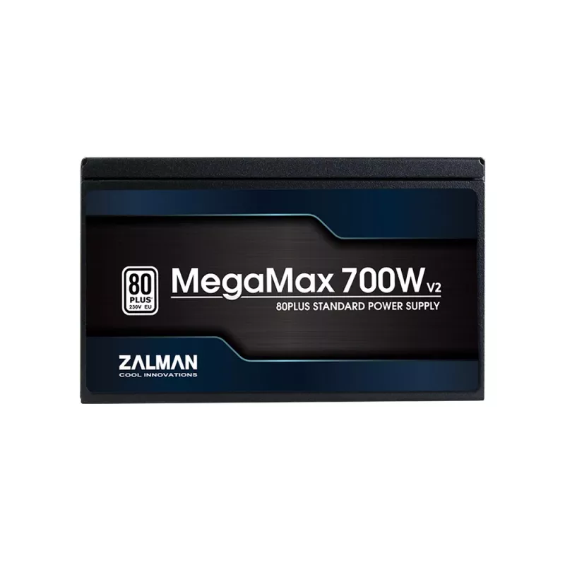 Zalman ZM700-TXII V2 MegaMax 80PLUS 230V EU STANDARD zertifiziertes hocheffizientes PCI-E-Netzteil 700 W 20+4-Pin ATX ATX