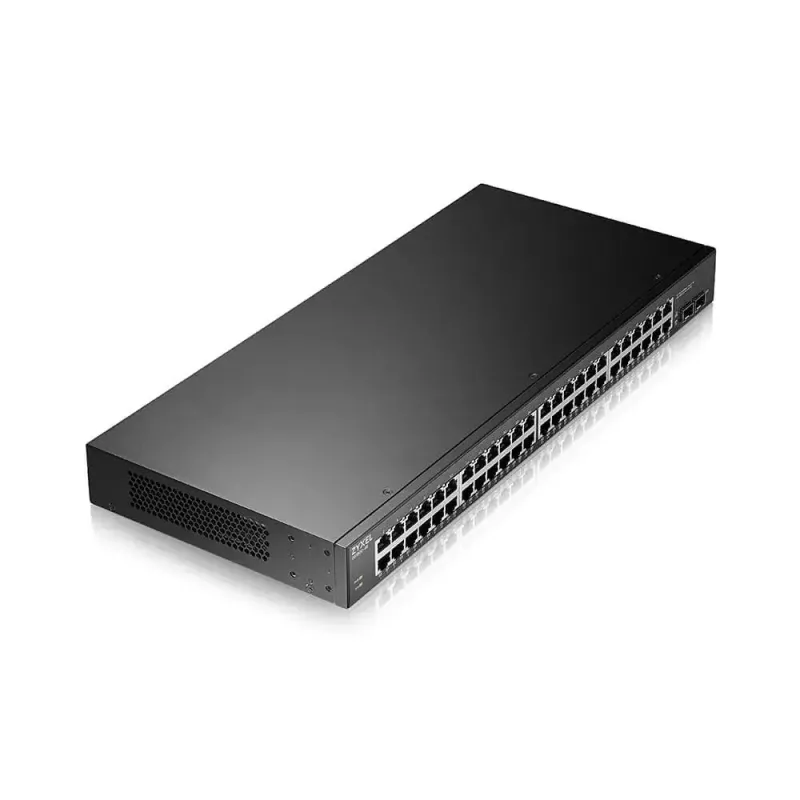 Zyxel GS1900-48HPv2 Managed L2 Gigabit Ethernet (10/100/1000) Power over Ethernet (PoE) Schwarz