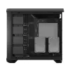 PC-Tower-Gehäuse Fractal Design Torrent Tower Black – unterstützt ATX/EATX/ITX, 2x180-mm-Frontlüfter, 2x3,5-Zoll-Einschübe, 4x2,5-Zoll-Einschübe, gehärtetes Glas