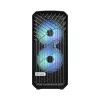 PC-Tower-Gehäuse Fractal Design Torrent Tower Black – unterstützt ATX/EATX/ITX, 2x180-mm-Frontlüfter, 2x3,5-Zoll-Einschübe, 4x2,5-Zoll-Einschübe, gehärtetes Glas