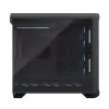 PC-Tower-Gehäuse Fractal Design Torrent Tower Black – unterstützt ATX/EATX/ITX, 2x180-mm-Frontlüfter, 2x3,5-Zoll-Einschübe, 4x2,5-Zoll-Einschübe, gehärtetes Glas