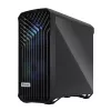 PC-Tower-Gehäuse Fractal Design Torrent Tower Black – unterstützt ATX/EATX/ITX, 2x180-mm-Frontlüfter, 2x3,5-Zoll-Einschübe, 4x2,5-Zoll-Einschübe, gehärtetes Glas