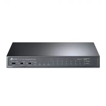 TP-Link 8-Port 10/100Mbps + 3-Port Gigabit Desktop Switch mit 8-Port PoE+
