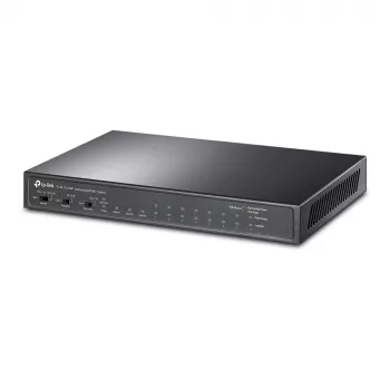 TP-Link 8-Port 10/100Mbps + 3-Port Gigabit Desktop Switch mit 8-Port PoE+