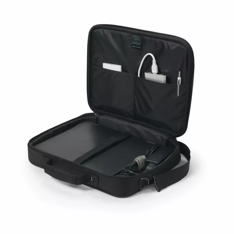 DICOTA Eco Multi Base - 15-17.3in Notebook-Tasche - Schwarz / 300d Rpet Polyester