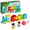 LEGO DUPLO Zahlenzug 10954 – Lernzug mit nummerierten Waggons zum Zählen und Sortieren