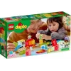 LEGO DUPLO Zahlenzug 10954 – Lernzug mit nummerierten Waggons zum Zählen und Sortieren
