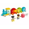 LEGO DUPLO Zahlenzug 10954 – Lernzug mit nummerierten Waggons zum Zählen und Sortieren