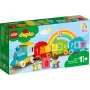 LEGO DUPLO Zahlenzug 10954 – Lernzug mit nummerierten Waggons zum Zählen und Sortieren
