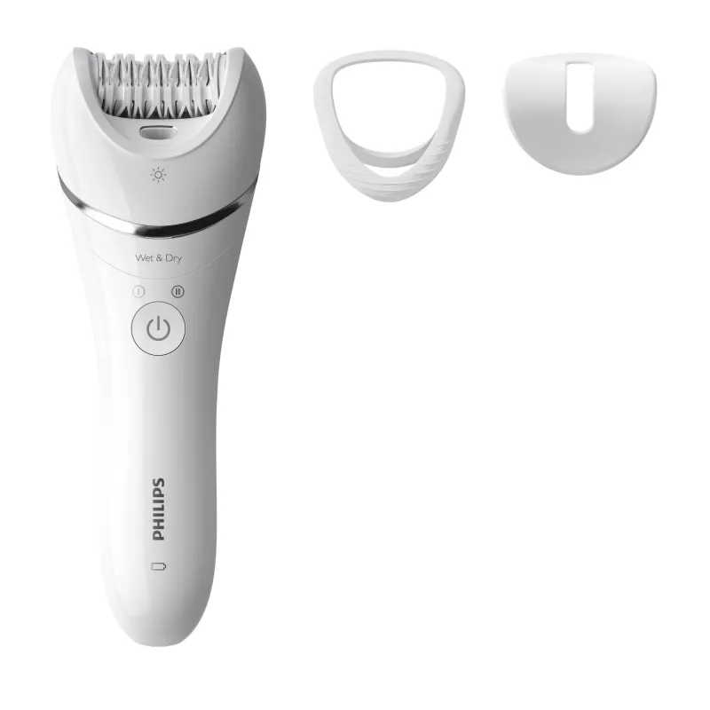 Epilierer Philips BRE700/00, 32 Pinzetten, Nass & Trocken, kabellos, 40 Min. Laufzeit, 2 Geschwindigkeiten, abwaschbar