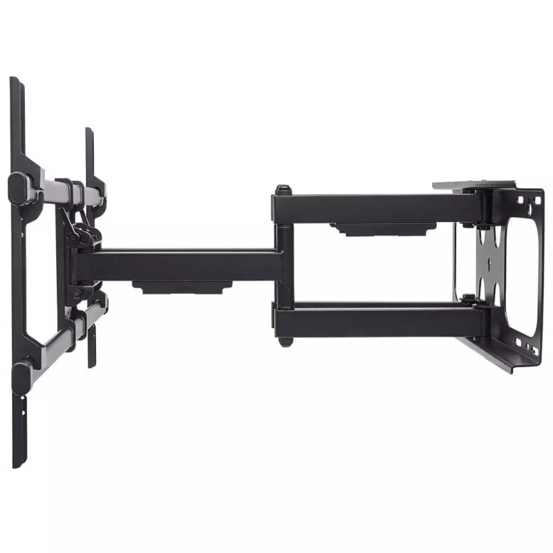 Manhattan Wandhalterung für TV & Monitore (vollbeweglich), für Bildschirme von 37 Zoll bis 75 Zoll, VESA-Kompatibilität: alle zwischen 200 x 200 mm und 800 x 400 mm – überprüfen Sie die Abmessungen der vier Montagelöcher auf der Rückseite des Bildschirms, um sicherzustellen, dass sie passen, max. 75 kg, Schwarz, Halterung, lebenslange Garantie