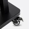 Tragbarer Flachbildschirm-Bodenständer TECHLY Signage Display Mount ICA-TR30 — für 55 bis 100 Zoll Bildschirme, VESA 1200x600, max. Belastung 150 kg, Rollen, schwarz