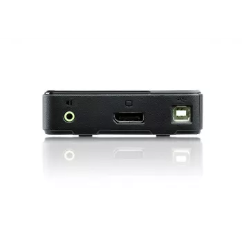 ATEN 2-Port USB 4K DisplayPort 1.2 KVM-Switch (KVM-Kabel enthalten)