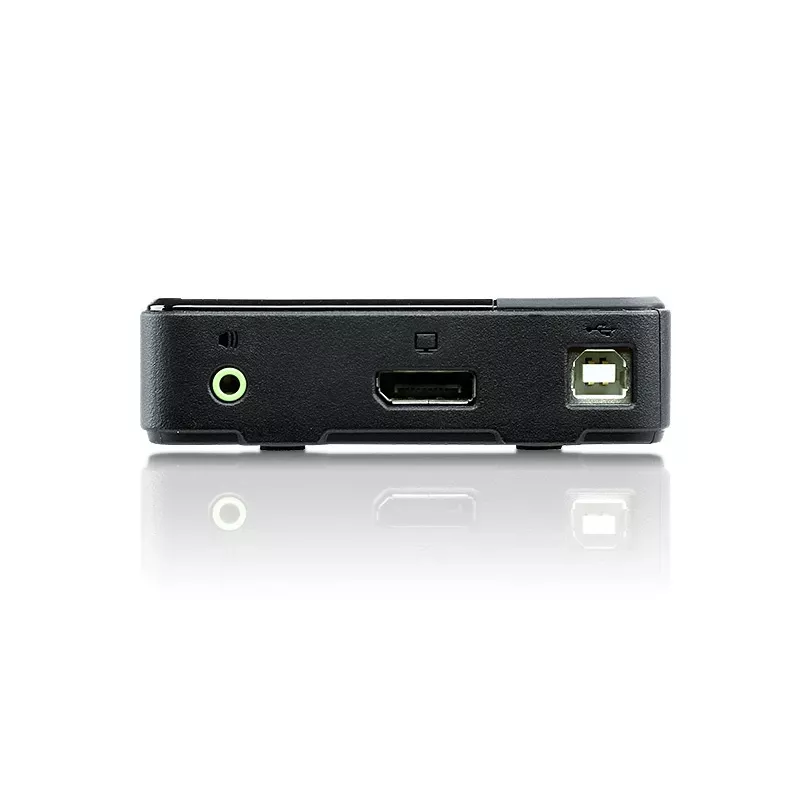 ATEN 2-Port USB 4K DisplayPort 1.2 KVM-Switch (KVM-Kabel enthalten)