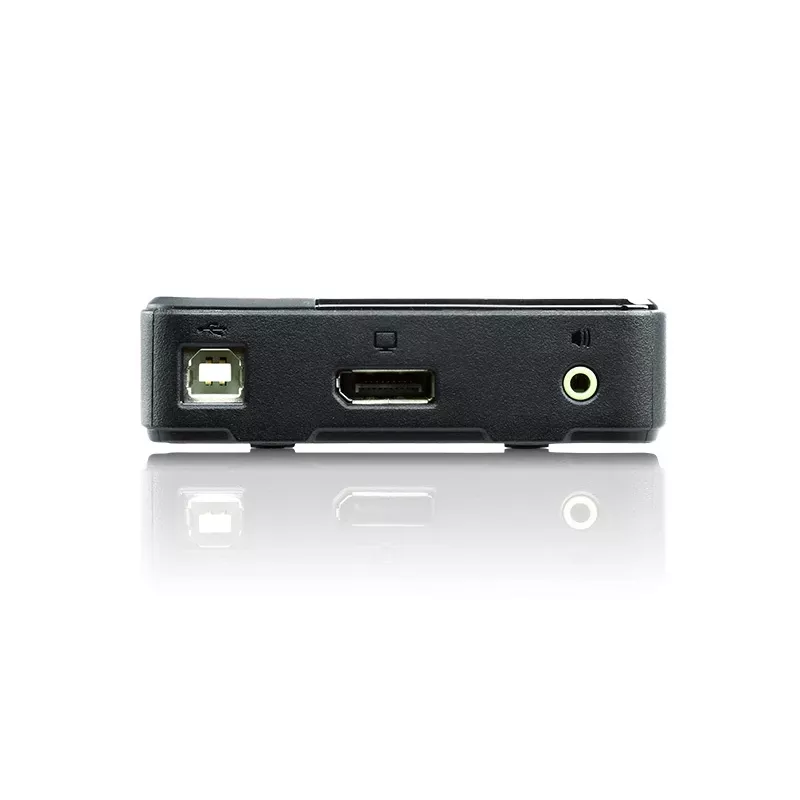 ATEN 2-Port USB 4K DisplayPort 1.2 KVM-Switch (KVM-Kabel enthalten)