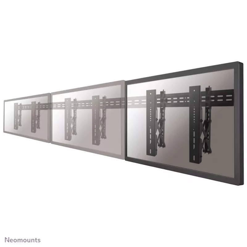 Neomounts LED-VW1000Schwarz Videowall-Wandhalterung 40-75 Zoll - ausziehbar - max 50 kg
