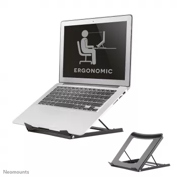Neomounts NSLS075Schwarz Laptopständer 10-16 Zoll – faltbar – kompakt – universell