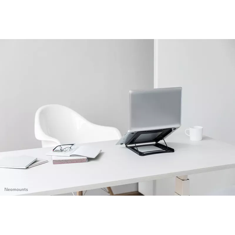 Neomounts NSLS075Schwarz Laptopständer 10-16 Zoll – faltbar – kompakt – universell
