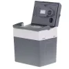Adler AD 8078 tragbare elektrische Kühlbox, 28 l, Grau/Weiß
