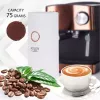 Mahlwerk-Kaffeemühle Adler AD4446WG — elektrische Kaffeemühle, Edelstahl-Mahlwerk, 75-g-Bohnenbehälter, 150 W, weiß