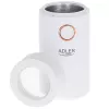 Mahlwerk-Kaffeemühle Adler AD4446WG — elektrische Kaffeemühle, Edelstahl-Mahlwerk, 75-g-Bohnenbehälter, 150 W, weiß
