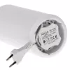 Mahlwerk-Kaffeemühle Adler AD4446WG — elektrische Kaffeemühle, Edelstahl-Mahlwerk, 75-g-Bohnenbehälter, 150 W, weiß