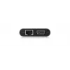 ICY BOX IB-DK4040-CPD Kabelgebunden USB 3.2 Gen 1 (3.1 Gen 1) Type-C Anthrazit, Schwarz