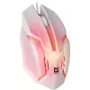 Kabelgebundene Gaming-Maus DEFENDER Cyber MB-560L — optisch, 1200 DPI, beidhändig, USB Typ-A, weiß, 1,5 m Kabel