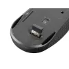 Kabellose optische Maus NATEC Jay 2 RF — 2,4 GHz, 1600 DPI, beidhändig, 4 Tasten, schwarz