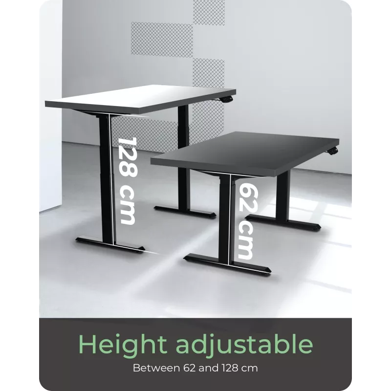 ICY BOX IB-EW206B-T Electric 2 leg(s) Schwarz