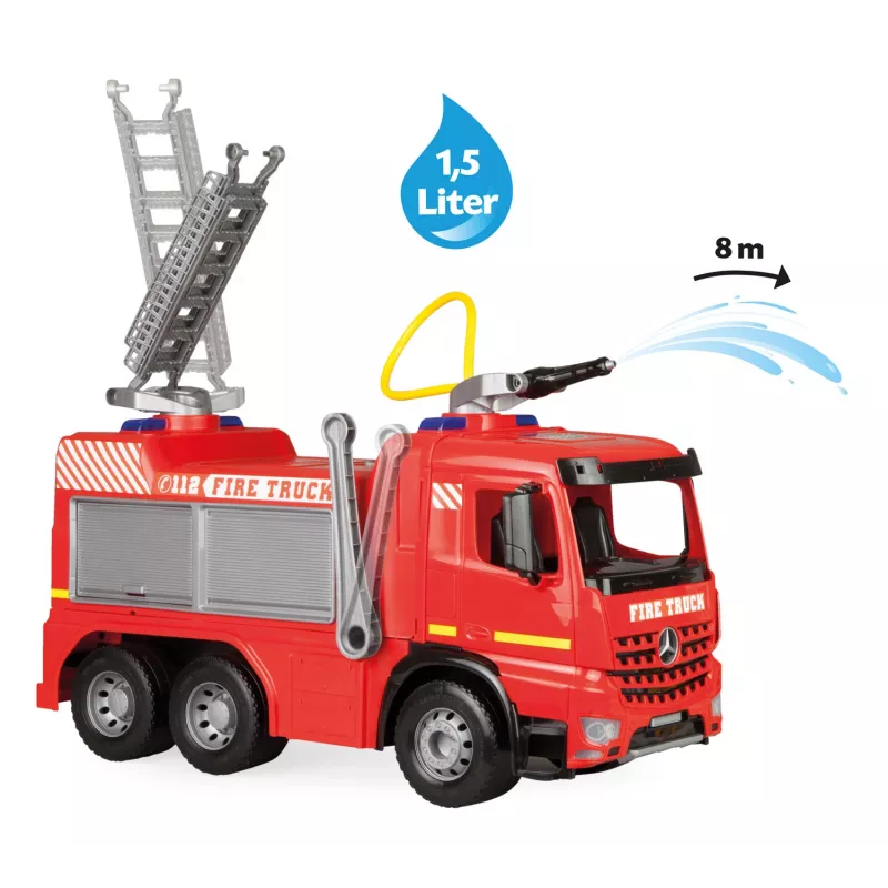 Lena GIGA TRUCKS Aufsitz-Feuerwehrauto Arocs, Feuerwehrauto, 3 Jahr(e), Mehrfarbig